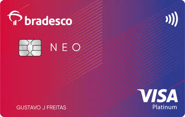 Cartão de Crédito Bradesco Neo é perfeito para as suas compras