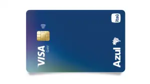Itaú Azul Gold Visa ou Mastercard